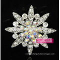 personality rhinestone alloy flower brooch